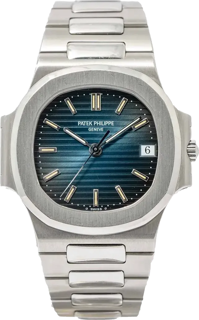 Patek Philippe Nautilus Blue Dial Stainless Steel 37.5mm